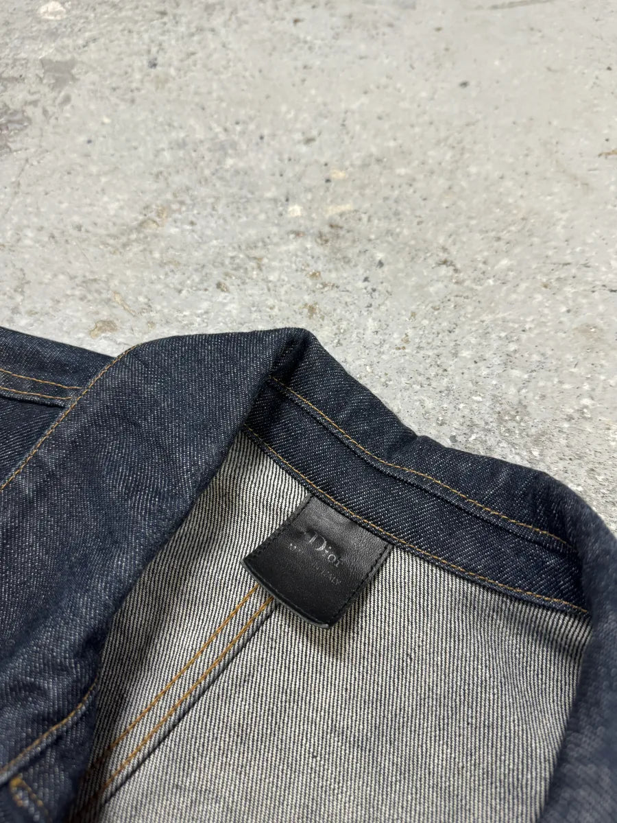 2010s Dior Blue Brut Denim Jacket EbpgbEk 10