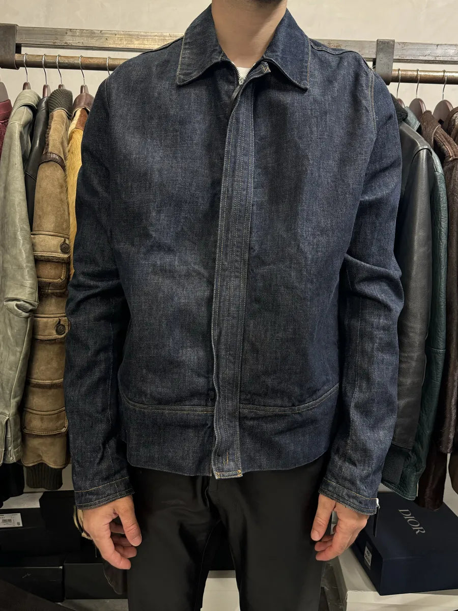 2010s Dior Blue Brut Denim Jacket EbpgbEk 2