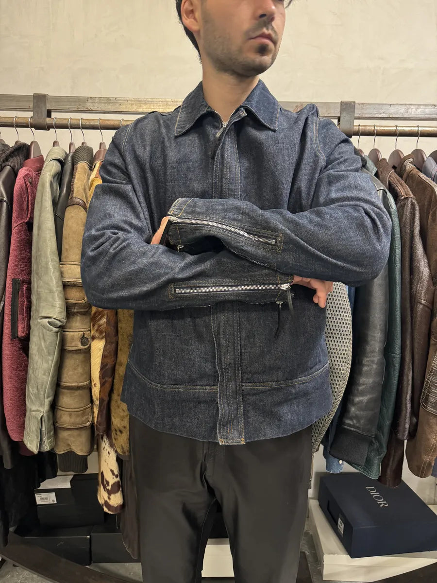 2010s Dior Blue Brut Denim Jacket EbpgbEk 4