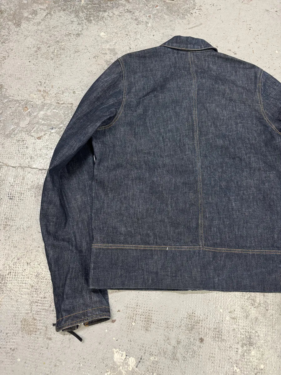 2010s Dior Blue Brut Denim Jacket EbpgbEk 6