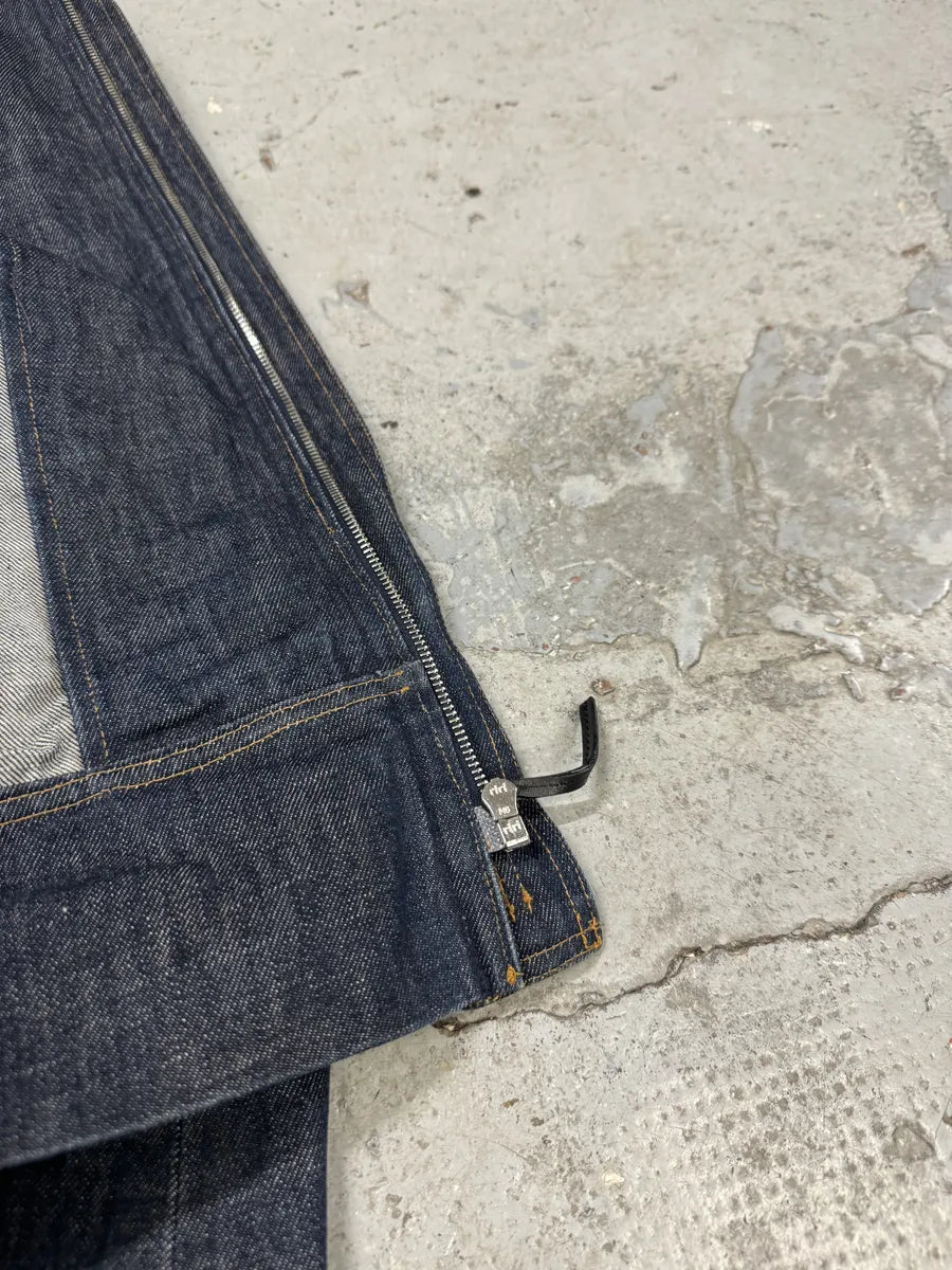 2010s Dior Blue Brut Denim Jacket EbpgbEk 7