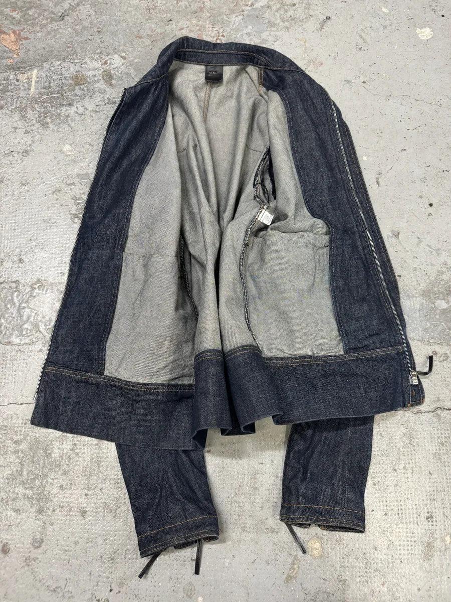 2010s Dior Blue Brut Denim Jacket EbpgbEk 8