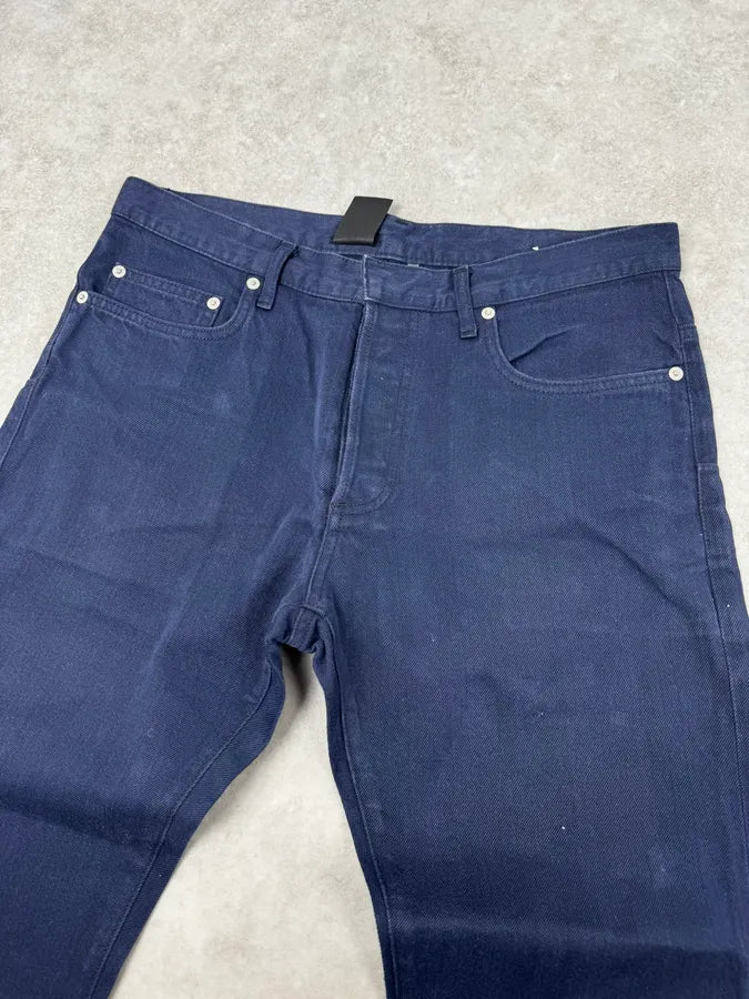 2010s Dior Blue Slim Denim Jeans by Kris Van Assche GsLoykt 5