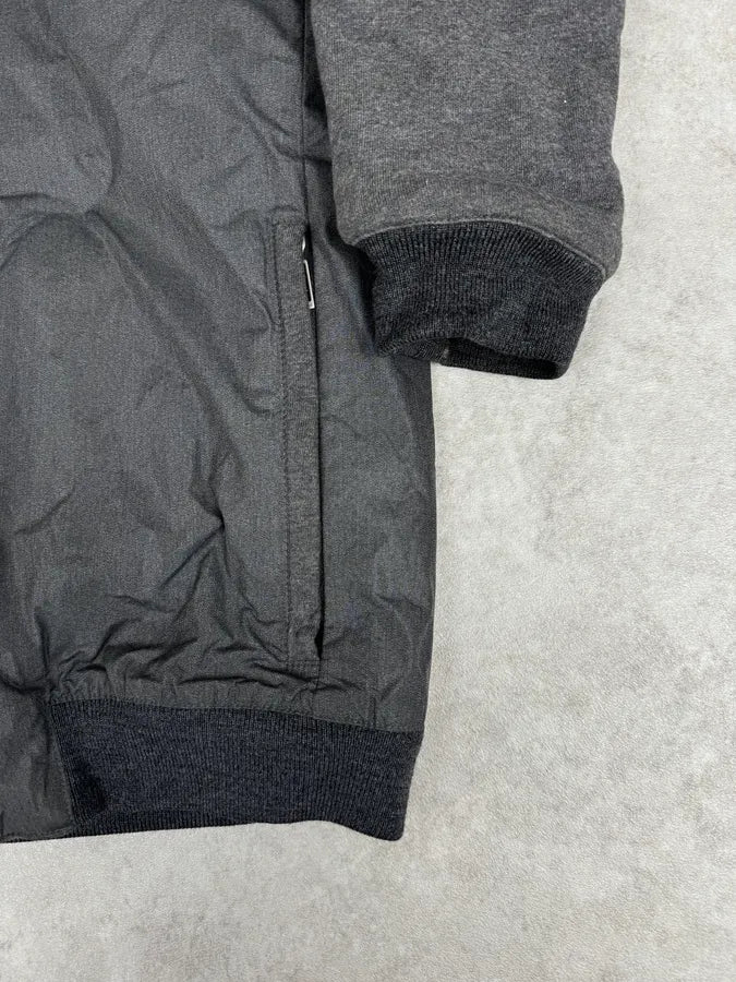 2010s Dior Grey Hybrid Hooded Bomber Jacket by Kris Van Assche UrfRtwM 7