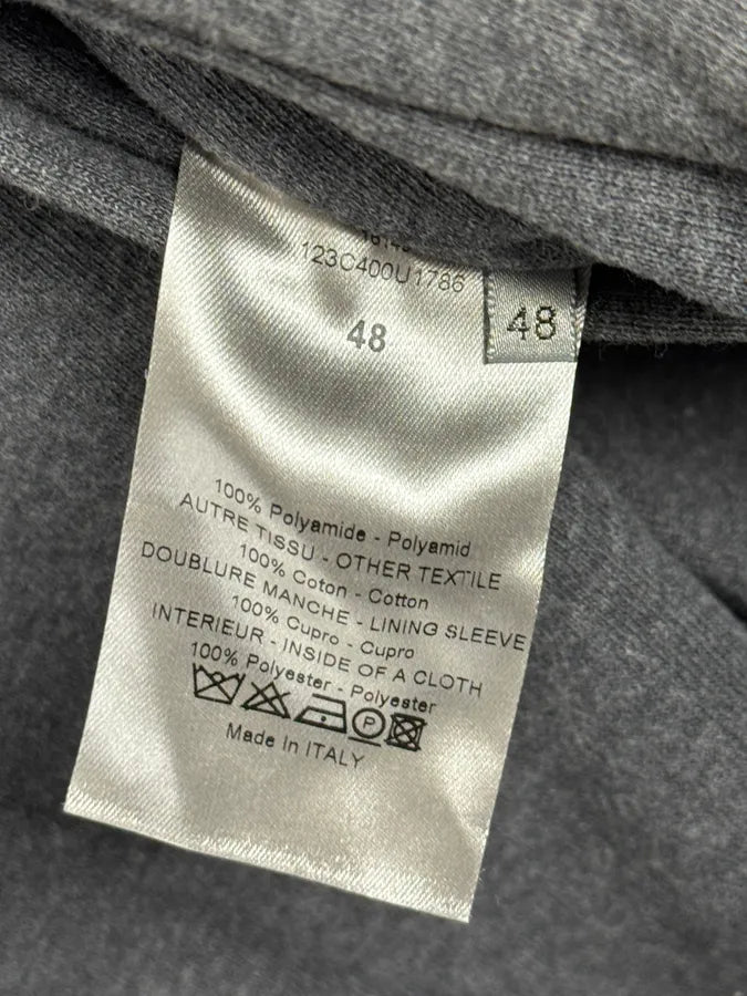 2010s Dior Grey Hybrid Hooded Bomber Jacket by Kris Van Assche UrfRtwM 10