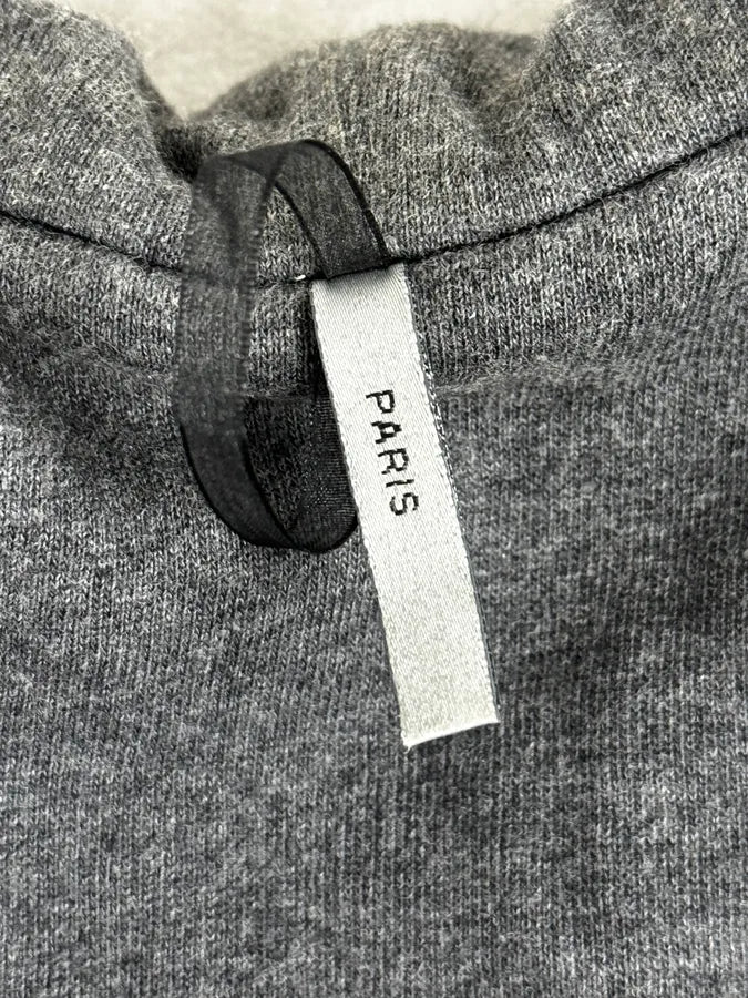 2010s Dior Grey Hybrid Hooded Bomber Jacket by Kris Van Assche UrfRtwM 8