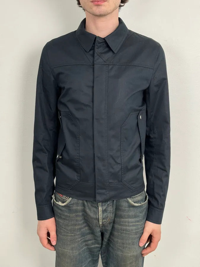 AW2008 Dior Navy Harrington Contemporary Jacket by Kris Van Assche PrnilpE 1