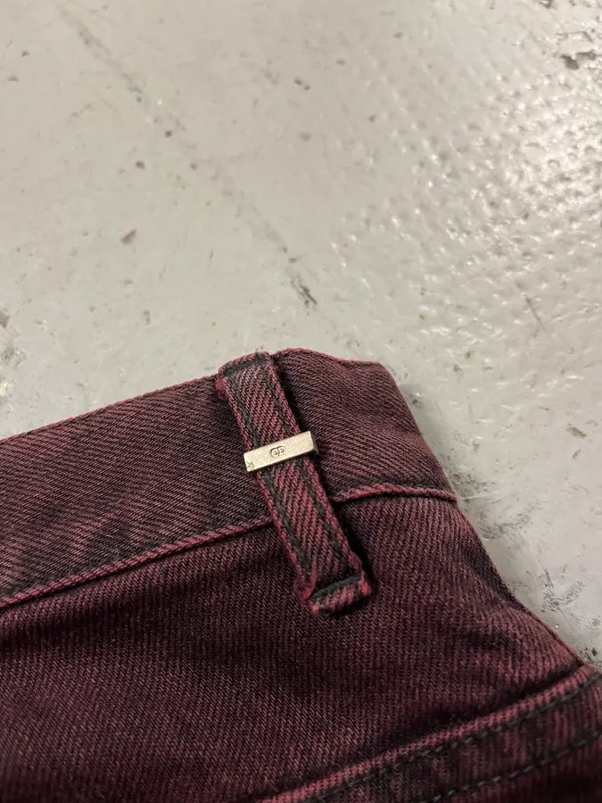 2010s Dior Purple Shadow Slim Denim Jeans by Kris Van Assche wejmrUe 8