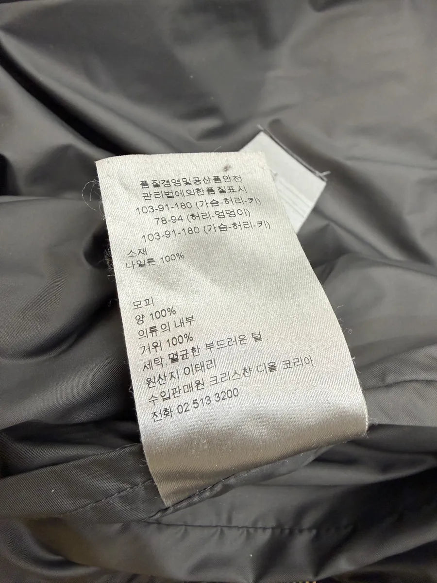2010s Dior Shearling Grey Puffer Bomber Jacket by Kris Van Assche sWMNDes 8