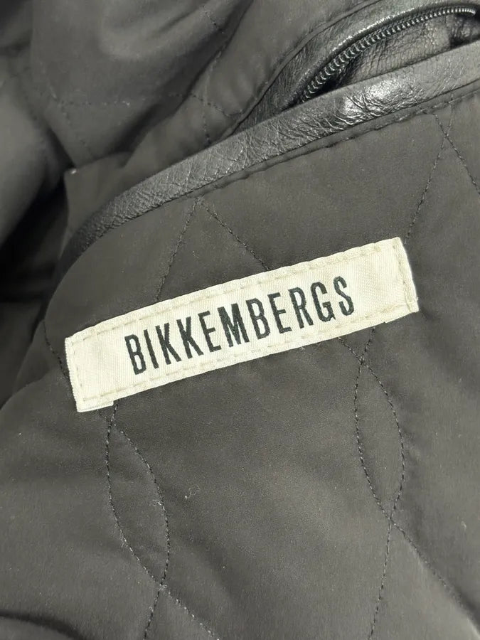 AW2006 Dirk Bikkembergs Black Premium Mafia Leather Jacket PumNZkC 10