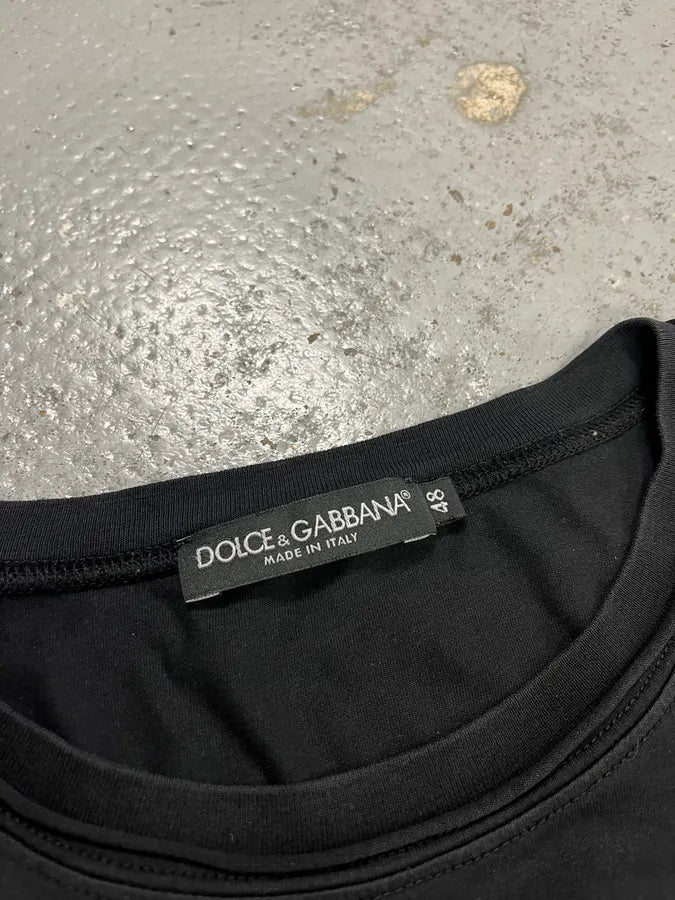 2010s Dolce & Gabbana Al Pacino Black T-Shirt sywVlke 7