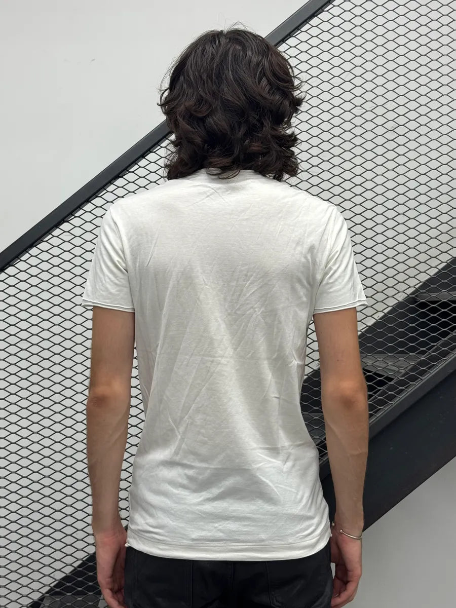 2010s Dolce & Gabbana Al Pacino White T-Shirt JaQFHVB 2