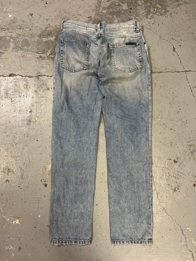 2010s Dolce & Gabbana Angels Blue Denim Jeans VGUUSrr 3