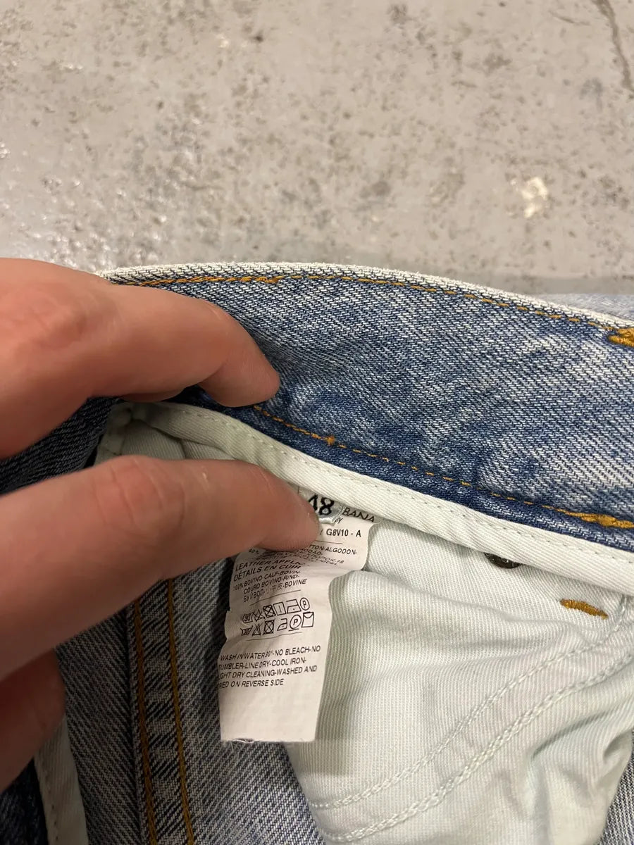 2010s Dolce & Gabbana Angels Blue Denim Jeans VGUUSrr 8