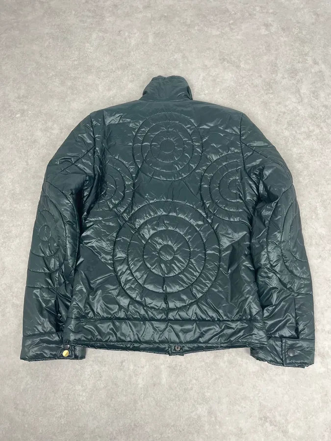 2010s Dolce & Gabbana Avant-Garde Dark Green Puffer Jacket ahGhLjB 6