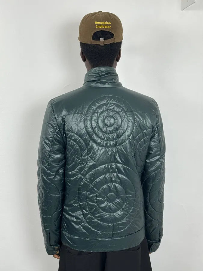 2010s Dolce & Gabbana Avant-Garde Dark Green Puffer Jacket ahGhLjB 1
