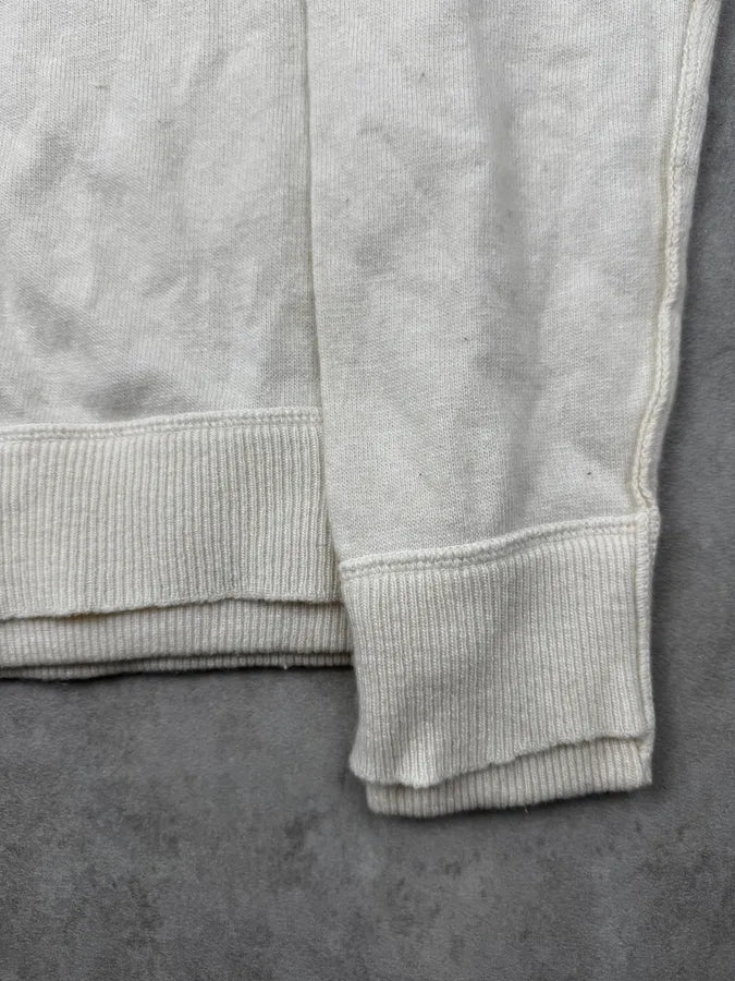 2000s Dolce & Gabbana Beige Wool Double V-Neck Sweater fEavaHd 6