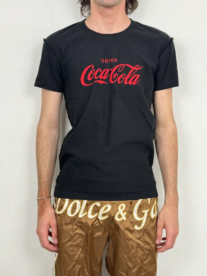 SS2011 Dolce & Gabbana Black  « Drink Coca-Cola » Print T-Shirt qBSHgET 1