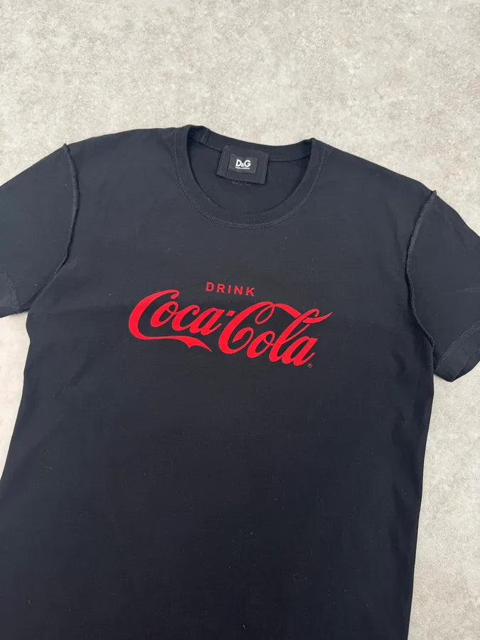 SS2011 Dolce & Gabbana Black  « Drink Coca-Cola » Print T-Shirt qBSHgET 4