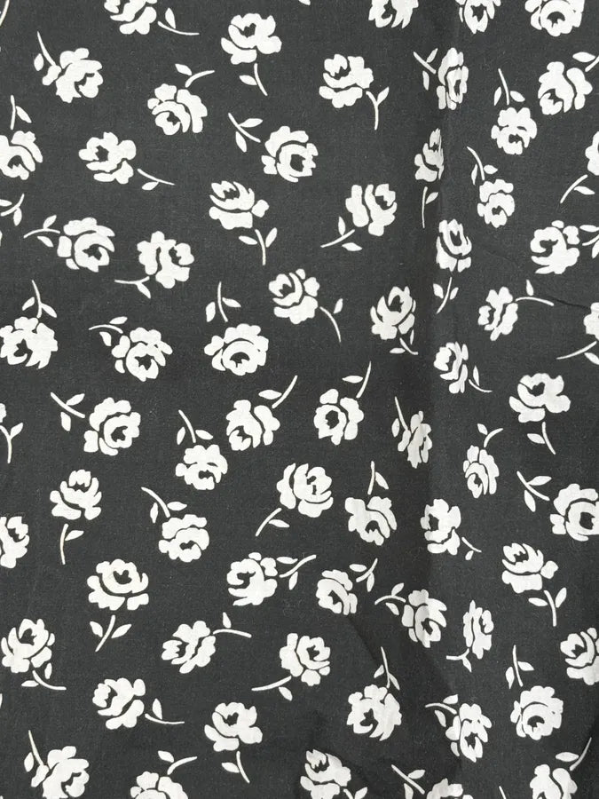 2010s Dolce & Gabbana Black & White Floral Premium Shirt qiPGuqb 7