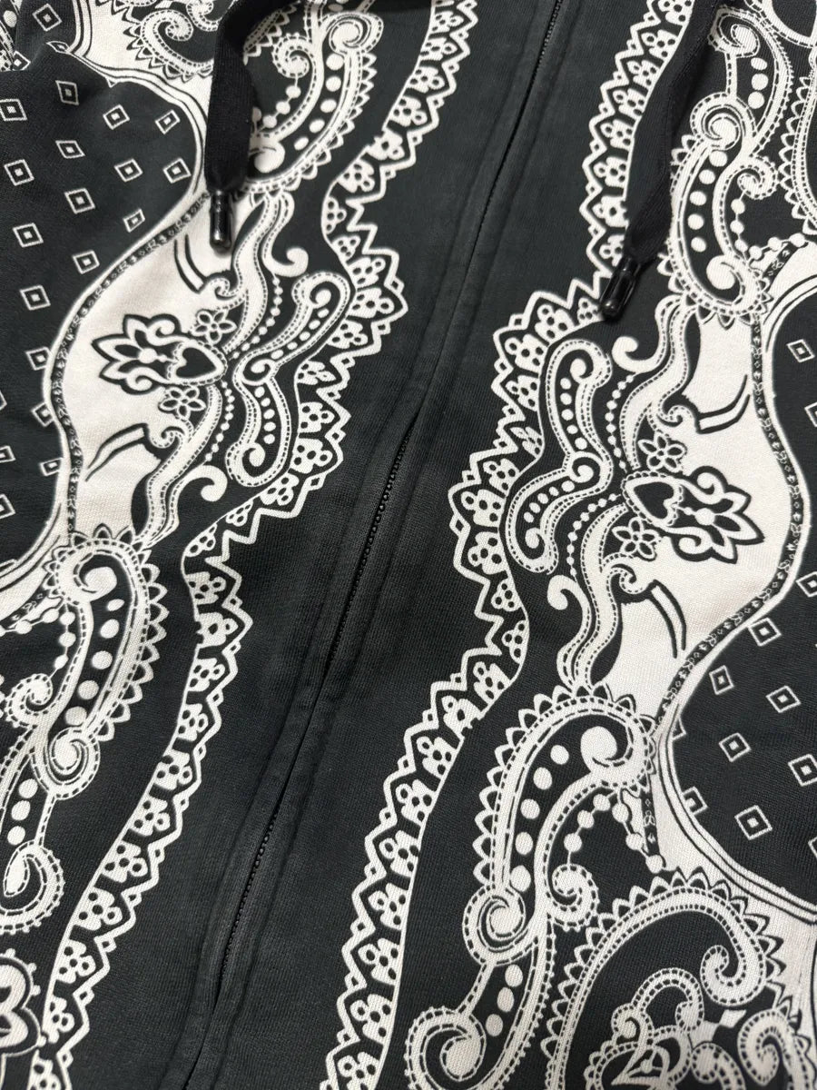 2010s Dolce & Gabbana Black & White Presley Hooded Sweatshirt simZvBm 8