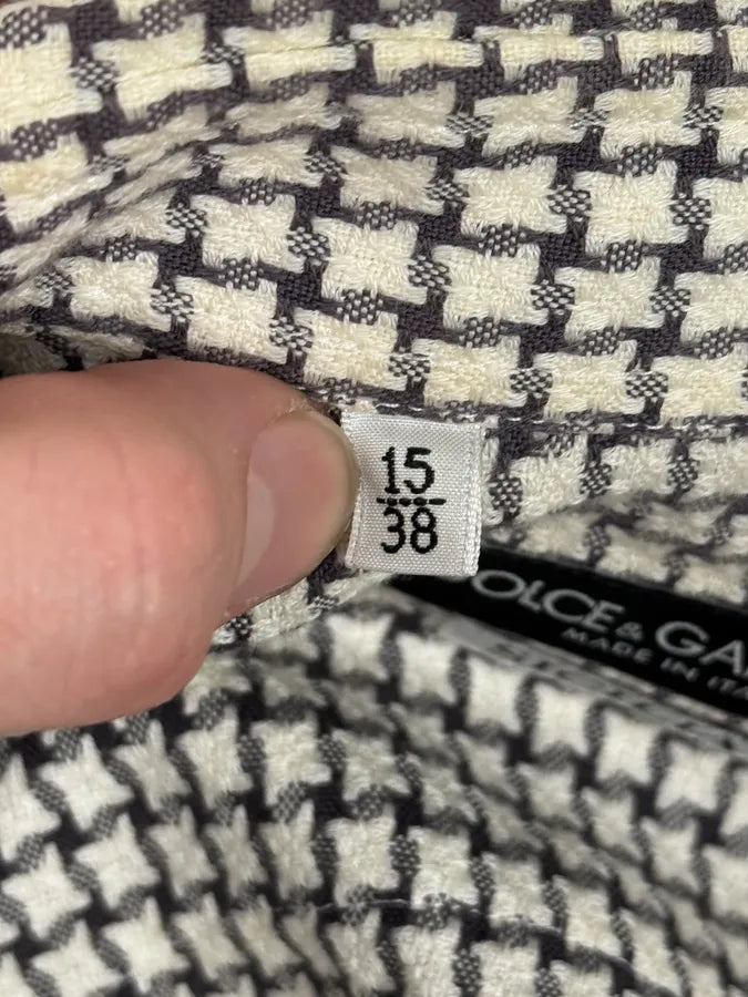 2010s Dolce & Gabbana Black & White Sicilian Premium Shirt ZeITbTS 11