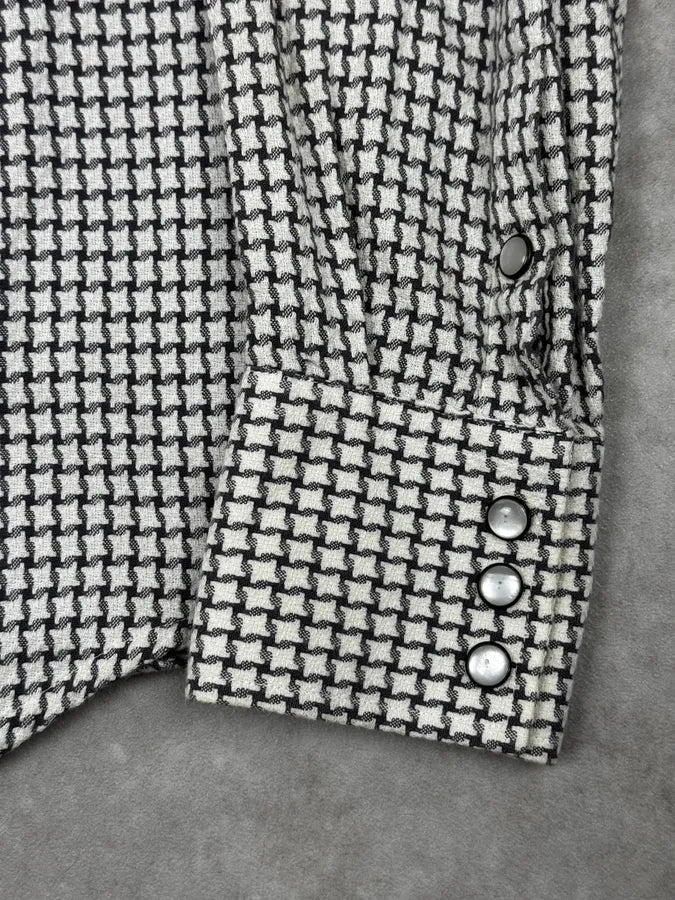 2010s Dolce & Gabbana Black & White Sicilian Premium Shirt ZeITbTS 7