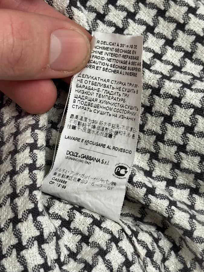 2010s Dolce & Gabbana Black & White Sicilian Premium Shirt ZeITbTS 12