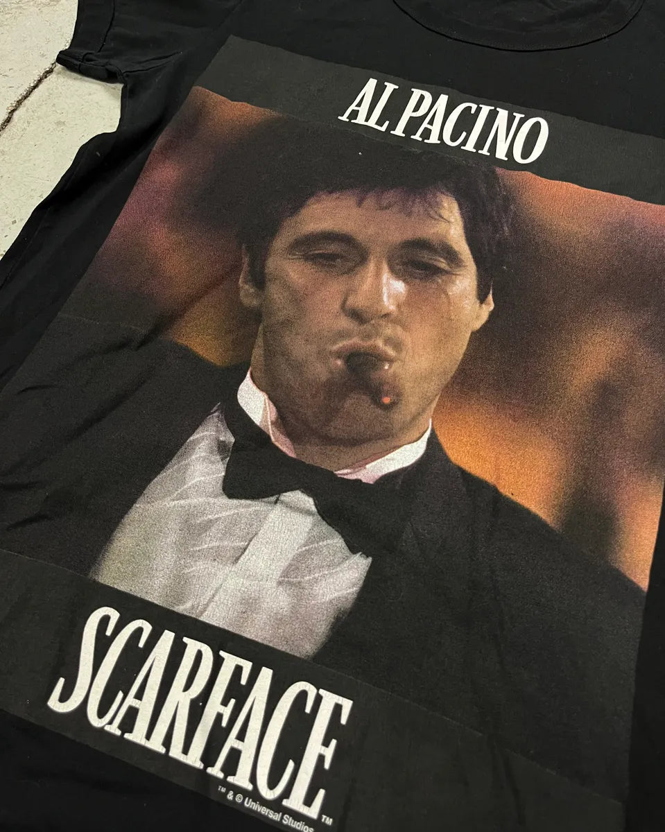 2010s Dolce & Gabbana Black Al Pacino Graphic T-Shirt UwfayKq 4
