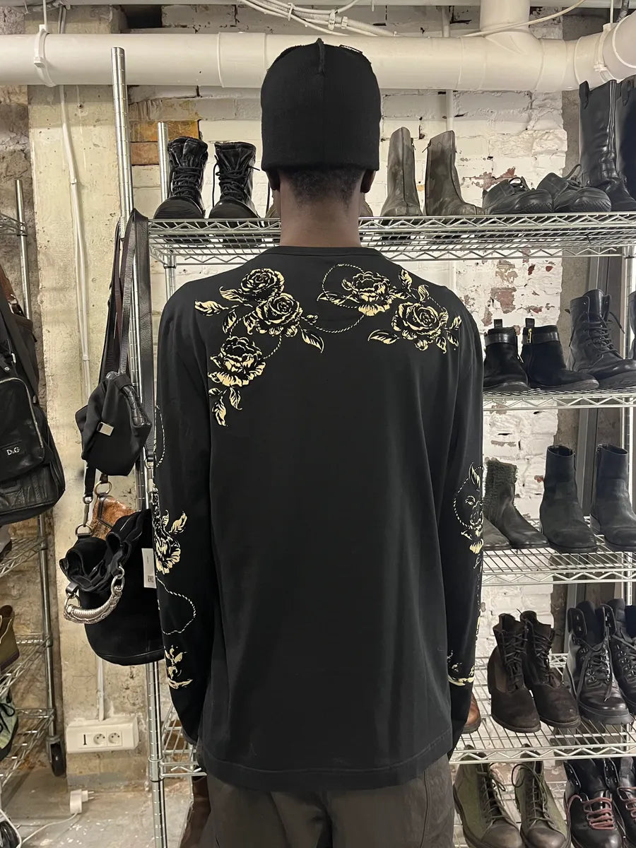 2010s Dolce & Gabbana Black Angels Relief Longsleeves kEuZpVq 2