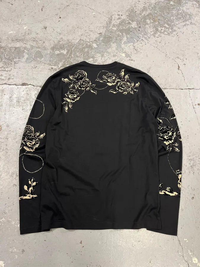 2010s Dolce & Gabbana Black Angels Relief Longsleeves kEuZpVq 6