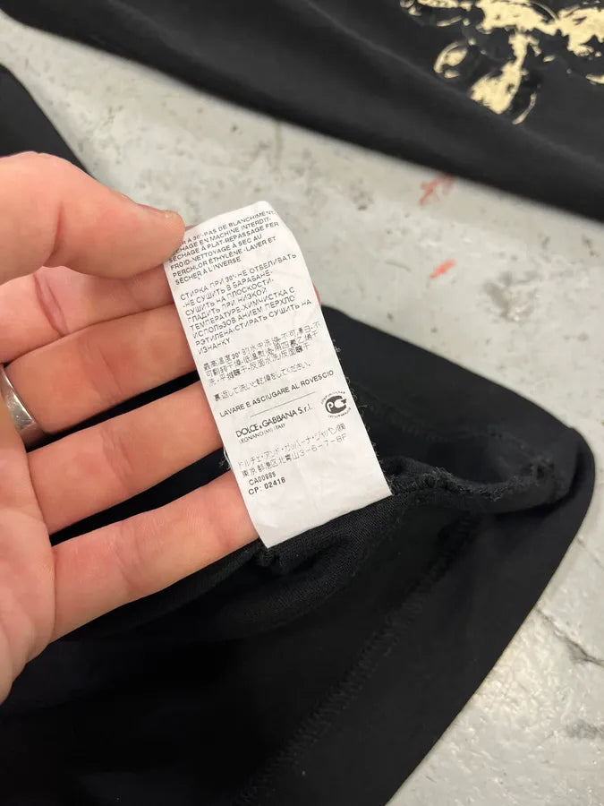 2010s Dolce & Gabbana Black Angels Relief Longsleeves kEuZpVq 9