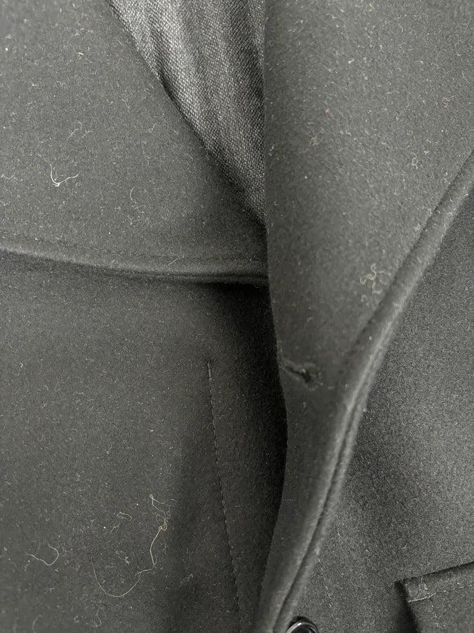 AW2006 Dolce & Gabbana Black Classy Buttoned Wool Jacket DEGejsX 7