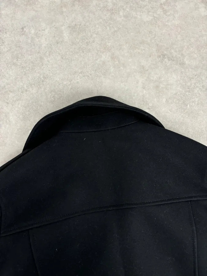 AW2006 Dolce & Gabbana Black Classy Buttoned Wool Jacket DEGejsX 5