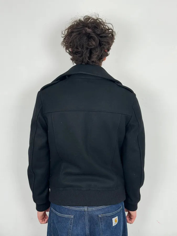 AW2006 Dolce & Gabbana Black Classy Buttoned Wool Jacket DEGejsX 2