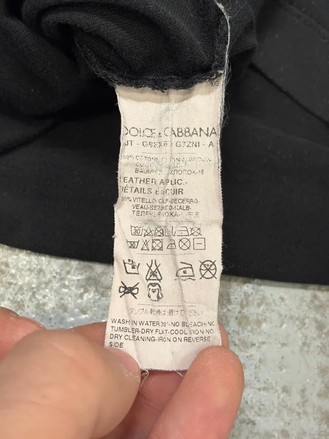 2010s Dolce & Gabbana Black Dynastic Royal T-Shirt ndlyeQR 8