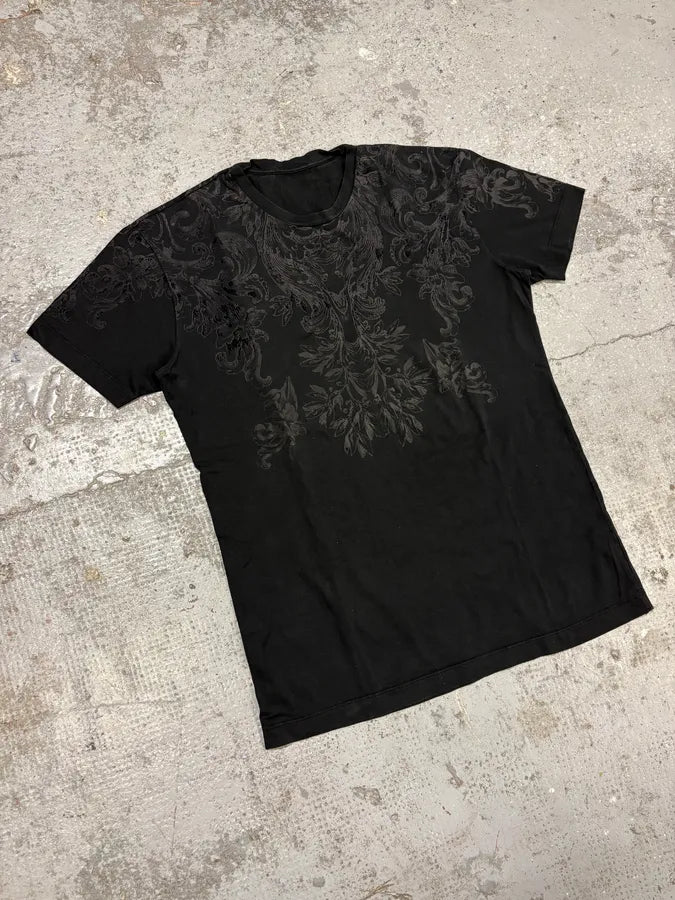 2010s Dolce & Gabbana Black Dynastic Royal T-Shirt ndlyeQR 3