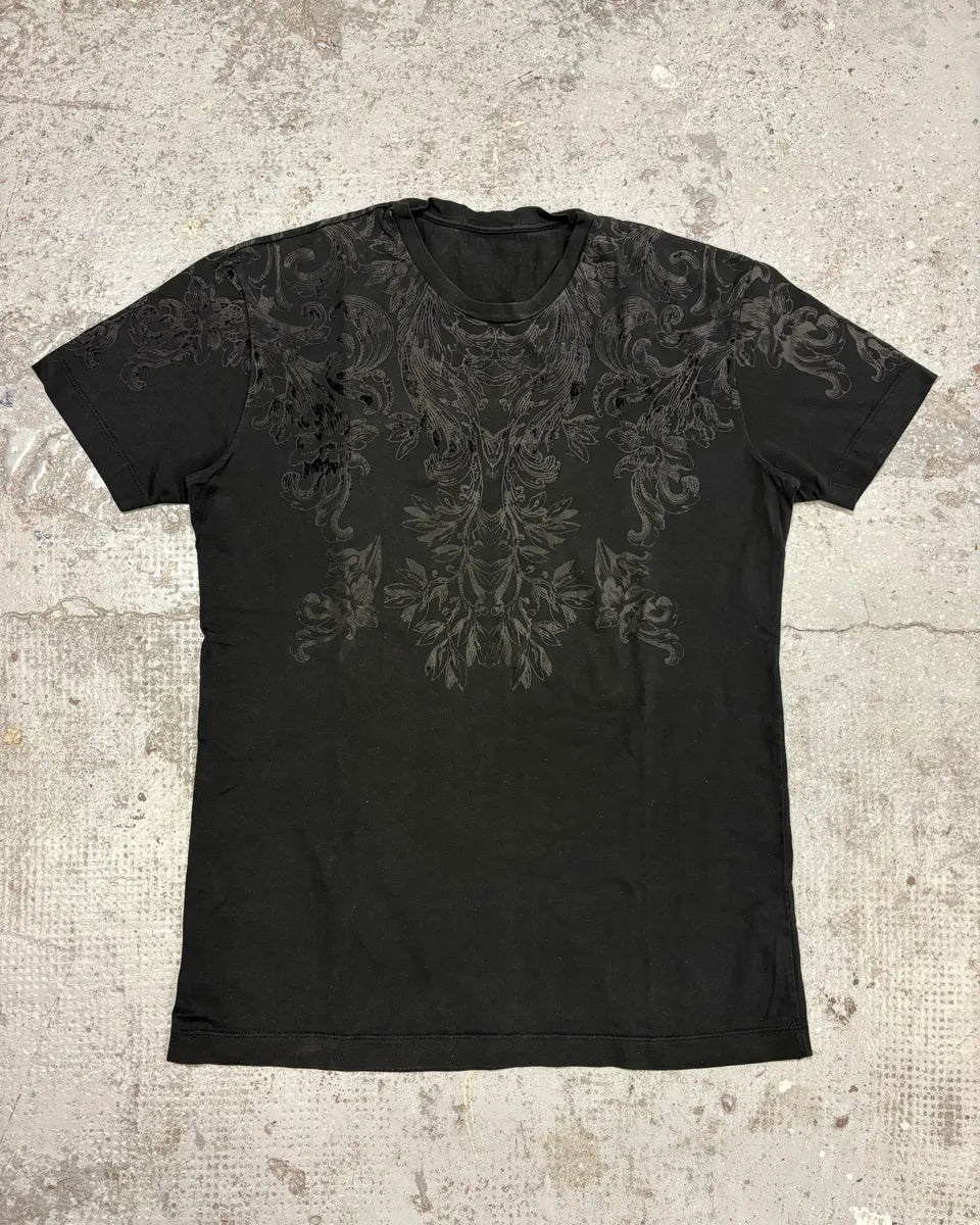 2010s Dolce & Gabbana Black Dynastic Royal T-Shirt ndlyeQR 0