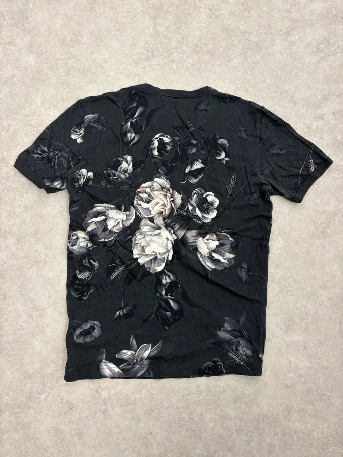2010s Dolce & Gabbana Black Floral T-Shirt uzQUYfx 5