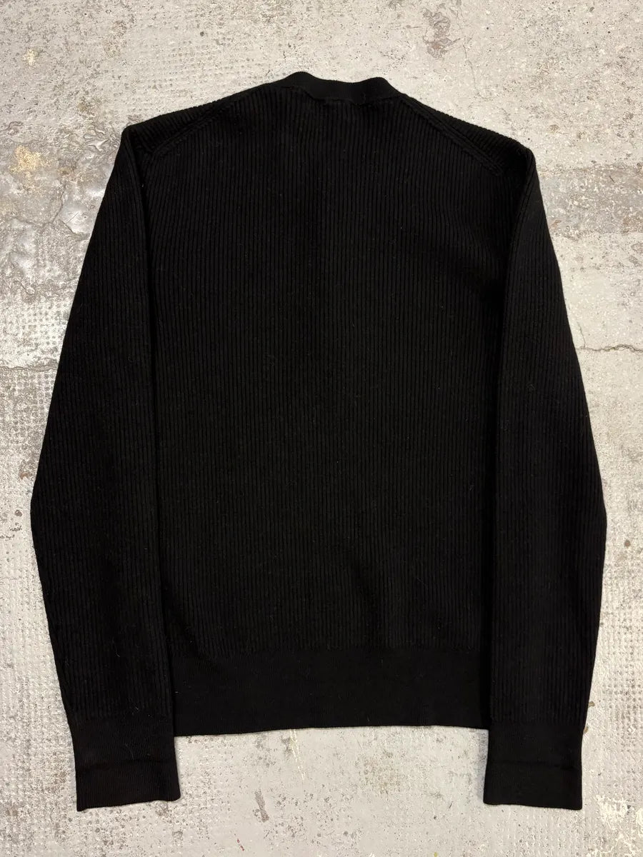 2010s Dolce & Gabbana Black Henley Sweater rNJsMTy 6