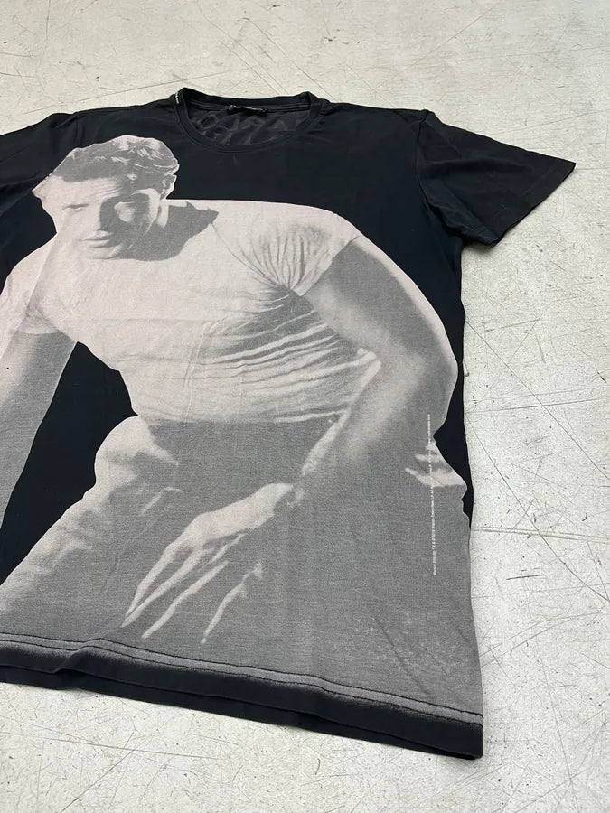 2010s Dolce & Gabbana Black Marlon Brando Graphic T-Shirt qvgwvqJ 3