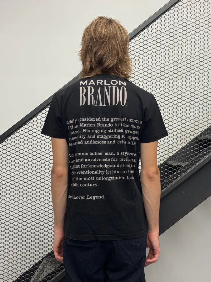 2010s Dolce & Gabbana Black Marlon Brando Graphic T-Shirt qvgwvqJ 2