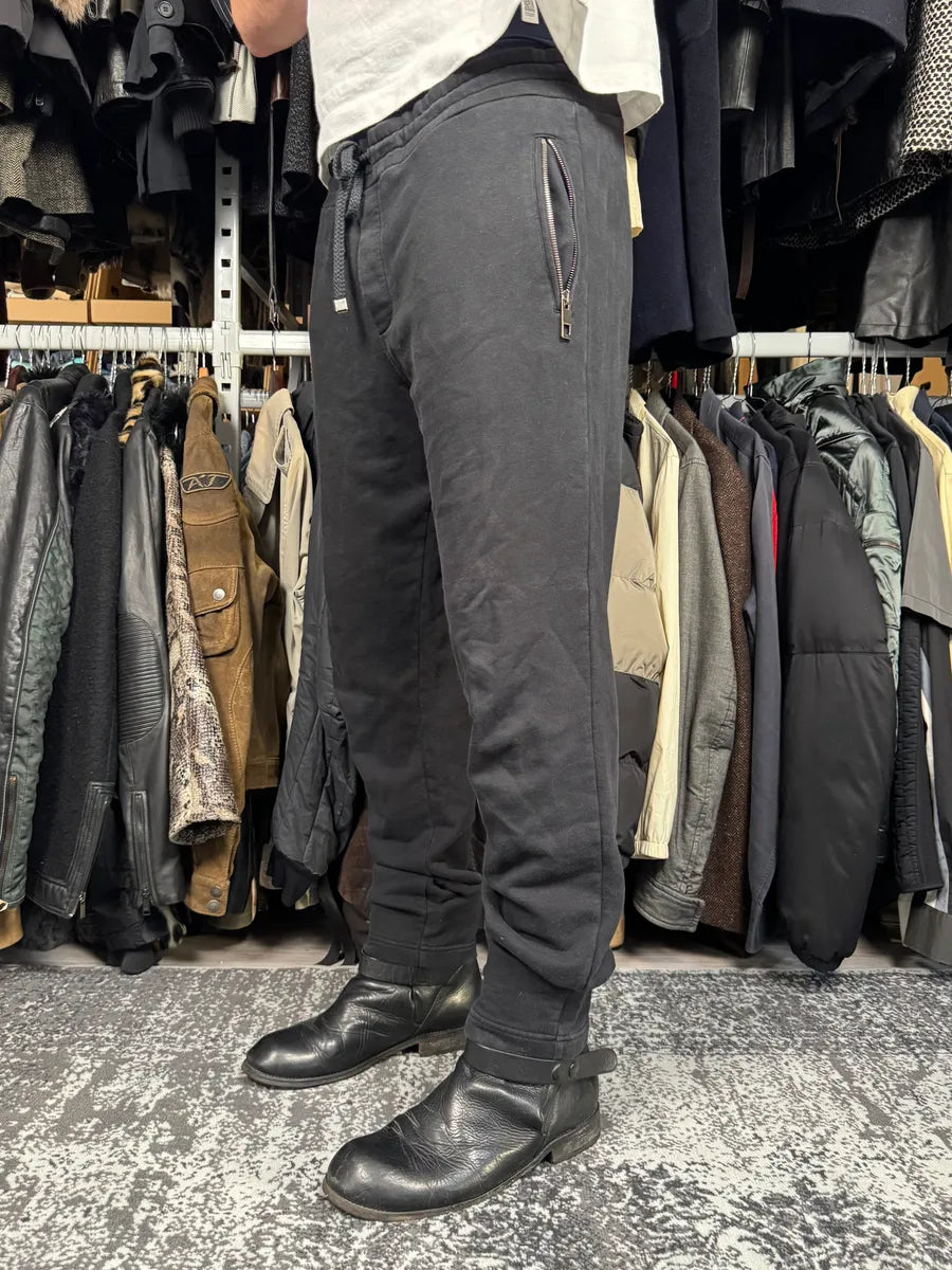 2010s Dolce & Gabbana Black Zip Jogger Pants iSlOliH 2