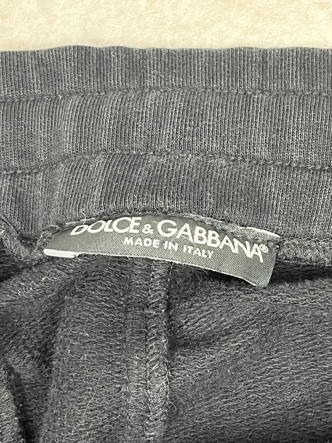 2010s Dolce & Gabbana Black Zip Jogger Pants iSlOliH 7