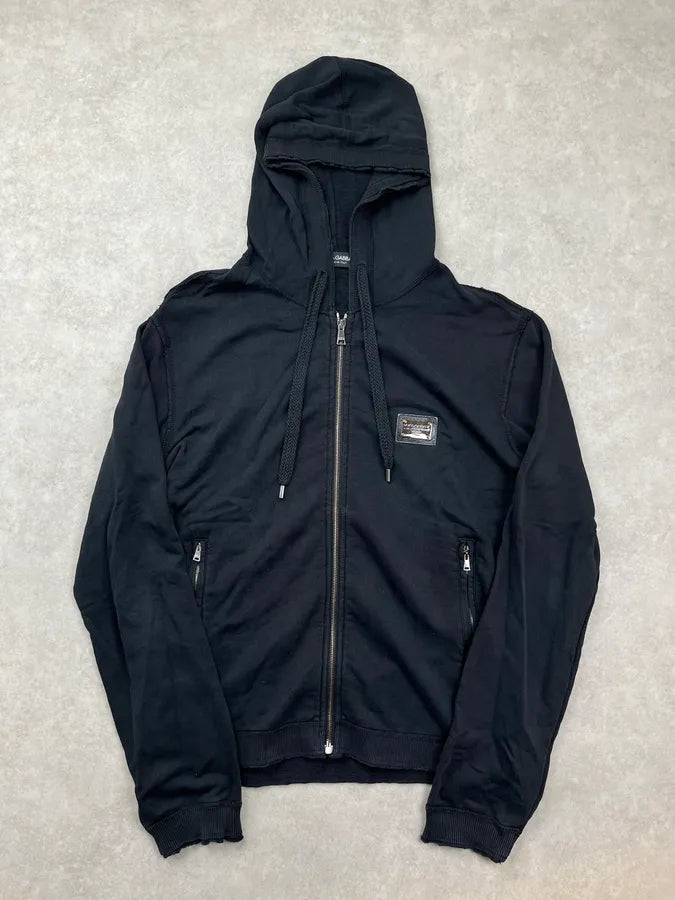 2010s Dolce & Gabbana Black Zip-up Hoodie ybKCvls 0