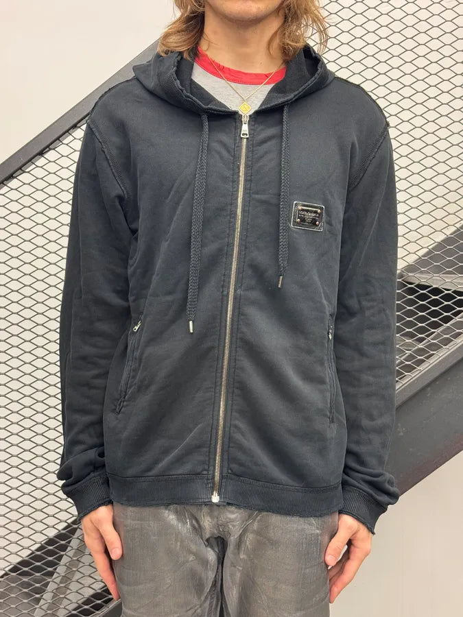 2010s Dolce & Gabbana Black Zip-up Hoodie ybKCvls 1