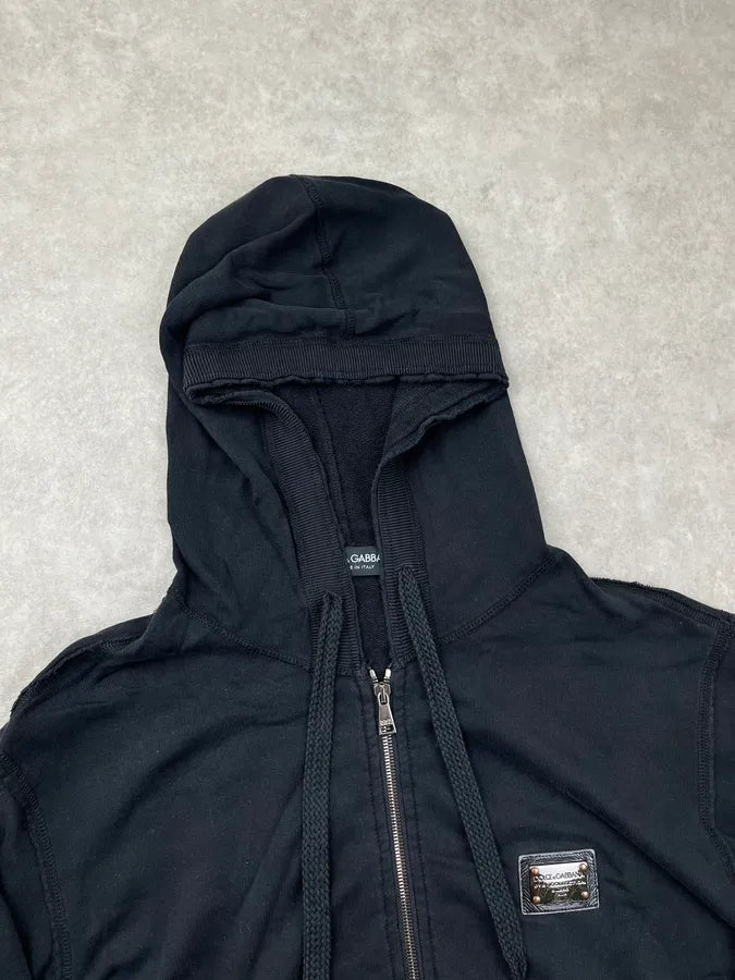 2010s Dolce & Gabbana Black Zip-up Hoodie ybKCvls 8