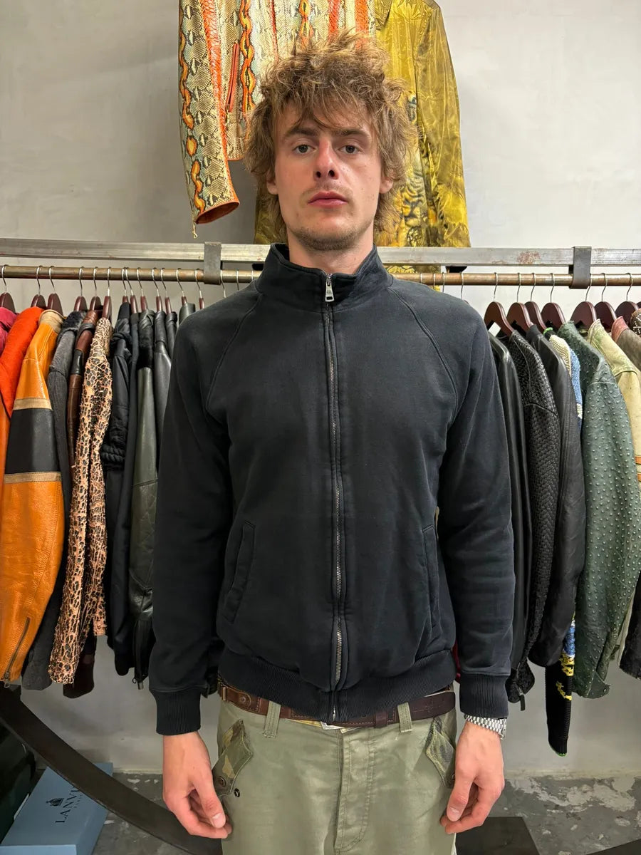 2010s Dolce & Gabbana Black Zip Up Minimalist Sweater ipmLDYj 1