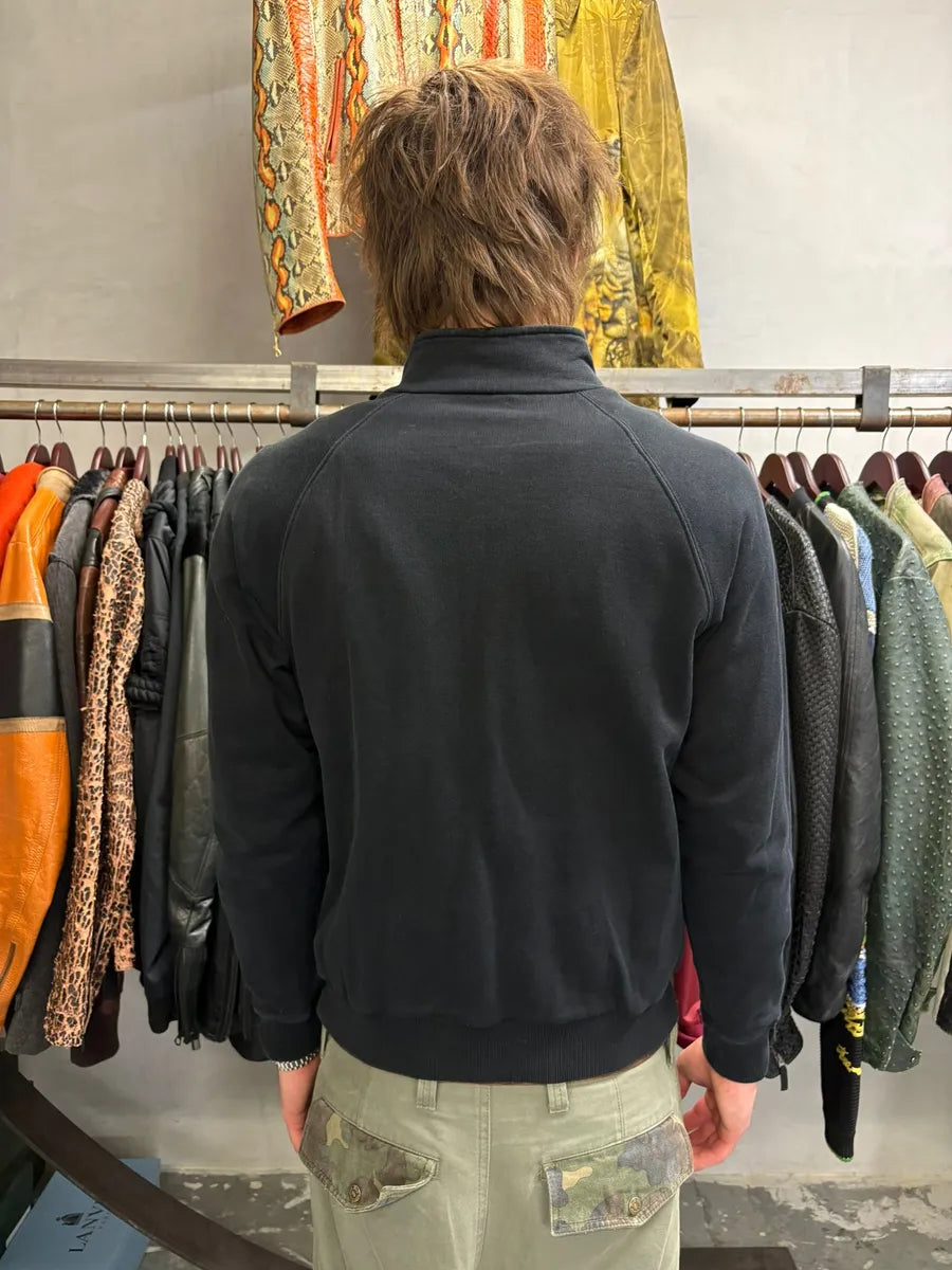 2010s Dolce & Gabbana Black Zip Up Minimalist Sweater ipmLDYj 2