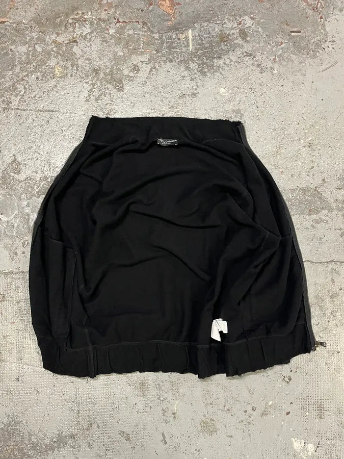 2010s Dolce & Gabbana Black Zip-up Sweater AQsVFuV 6